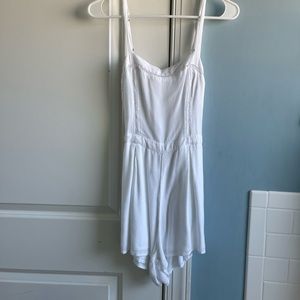 White Hollister romper
